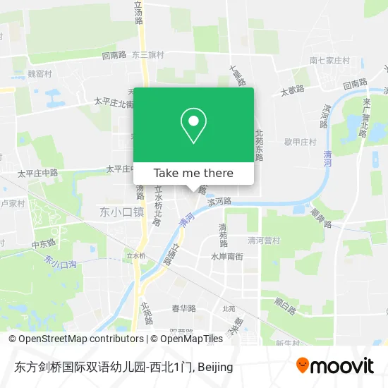 东方剑桥国际双语幼儿园-西北1门 map