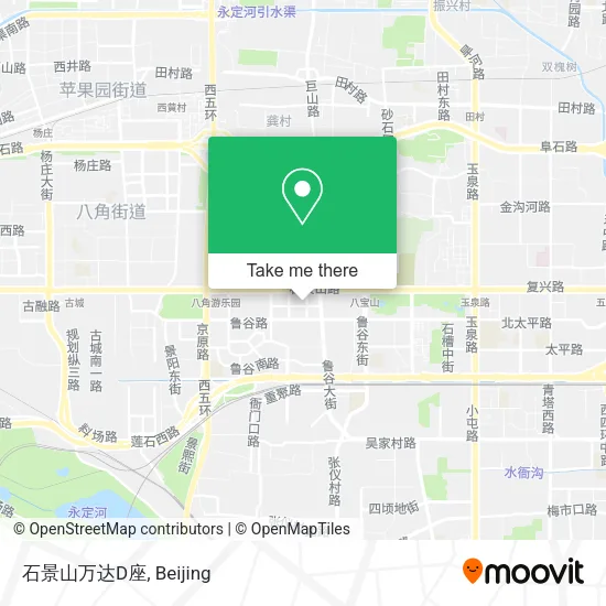 石景山万达D座 map
