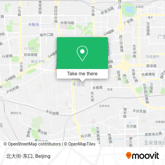 北大街-东口 map