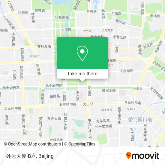 外运大厦-B座 map