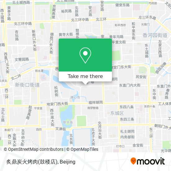 炙鼎炭火烤肉(鼓楼店) map