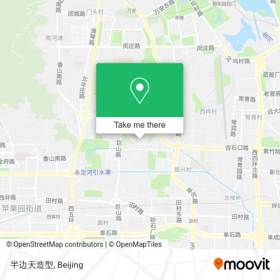 半边天造型 map