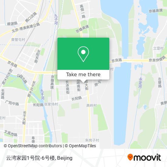 云湾家园1号院-6号楼 map