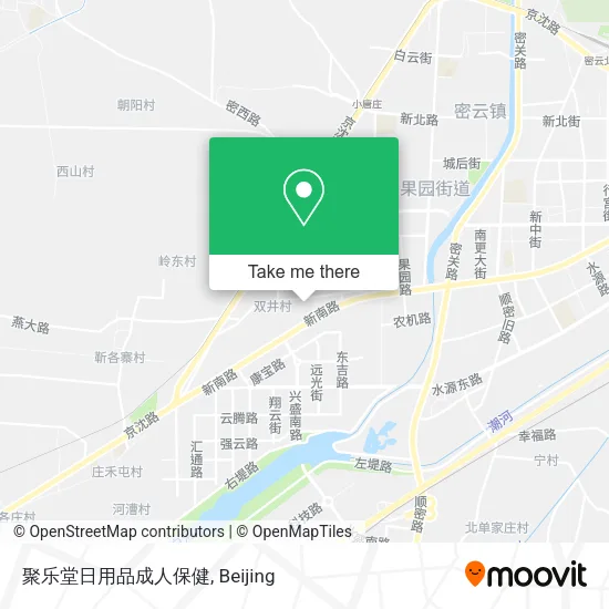 聚乐堂日用品成人保健 map