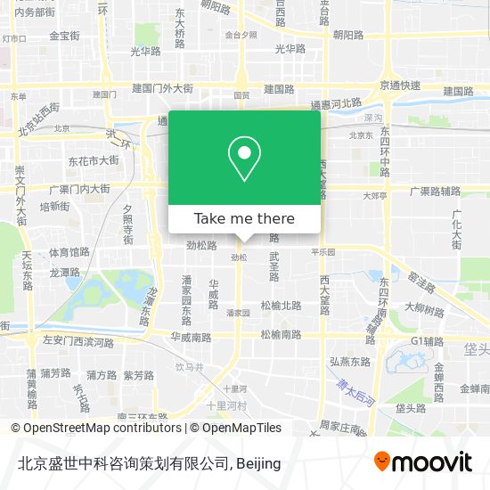 北京盛世中科咨询策划有限公司 map