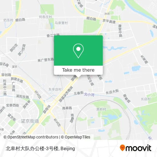 北皋村大队办公楼-3号楼 map