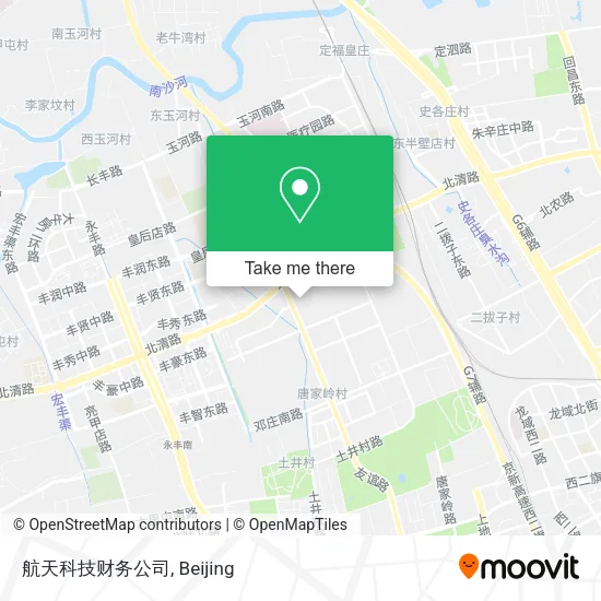 航天科技财务公司 map
