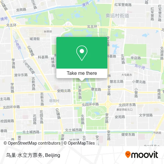 鸟巢·水立方票务 map