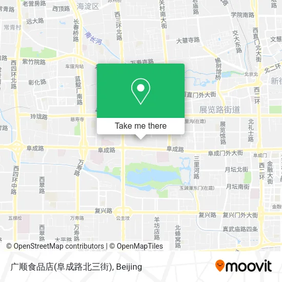 广顺食品店(阜成路北三街) map
