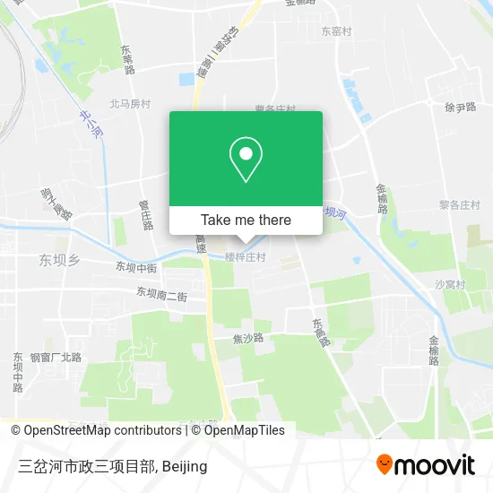 三岔河市政三项目部 map