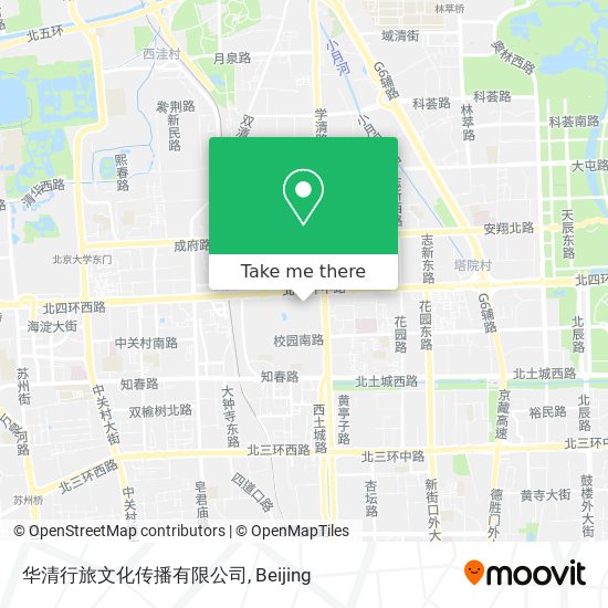 华清行旅文化传播有限公司 map