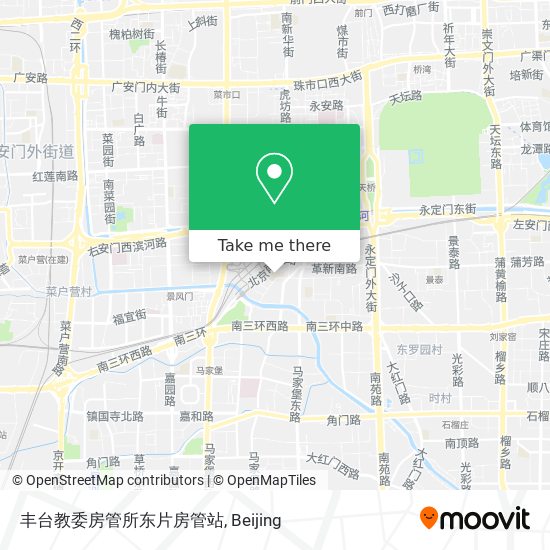 丰台教委房管所东片房管站 map