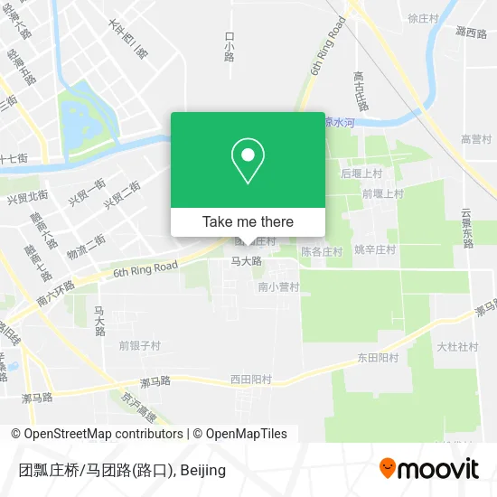 团瓢庄桥/马团路(路口) map