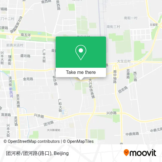 团河桥/团河路(路口) map