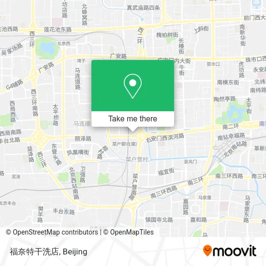 福奈特干洗店 map