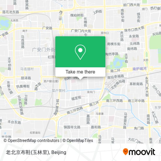 老北京布鞋(玉林里) map