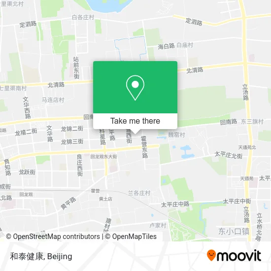 和泰健康 map