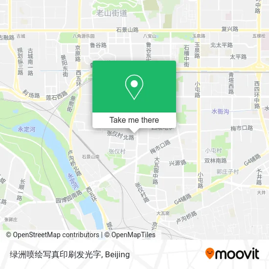 绿洲喷绘写真印刷发光字 map