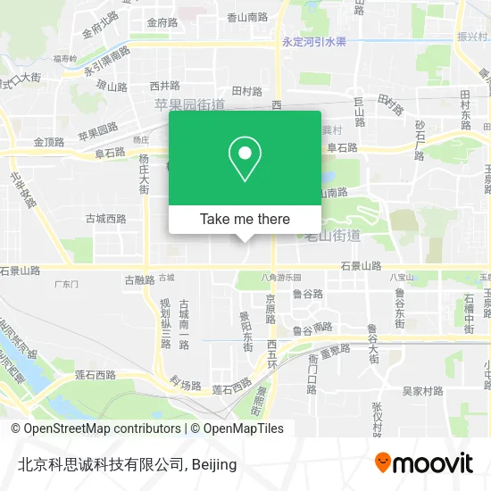 北京科思诚科技有限公司 map
