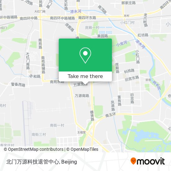 北门万源科技退管中心 map