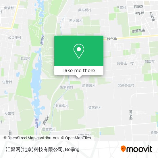 汇聚网(北京)科技有限公司 map