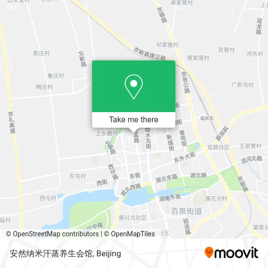 安然纳米汗蒸养生会馆 map