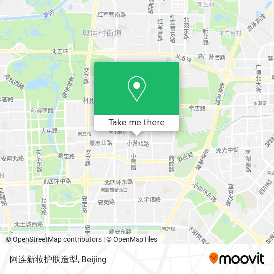 阿连新妆护肤造型 map