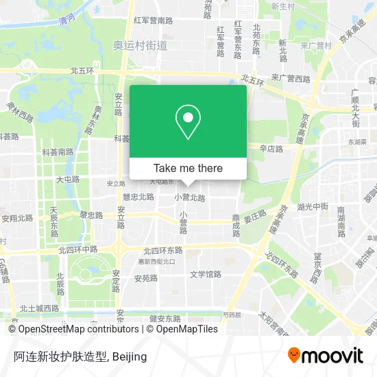 阿连新妆护肤造型 map