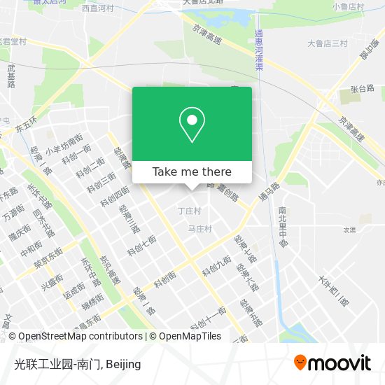 光联工业园-南门 map