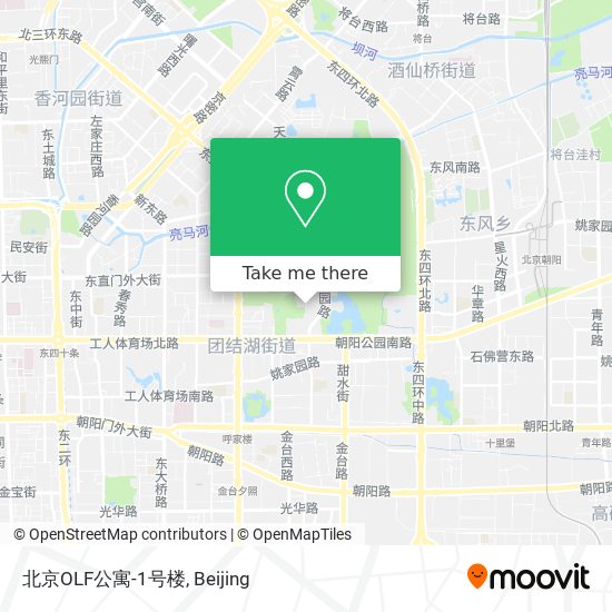 北京OLF公寓-1号楼 map