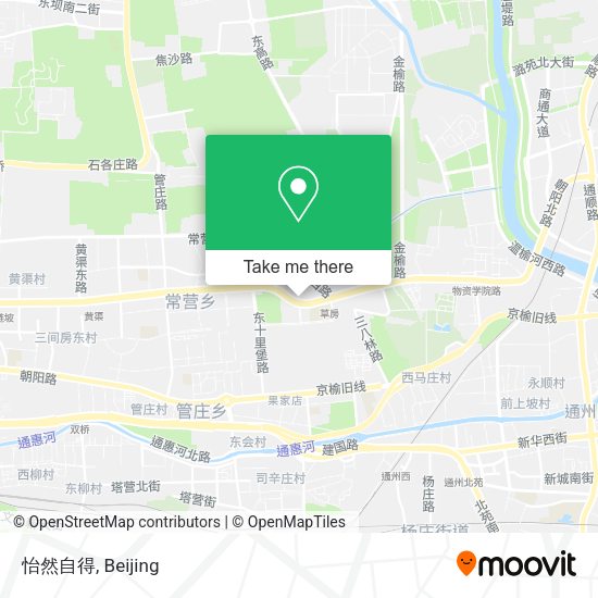 怡然自得 map