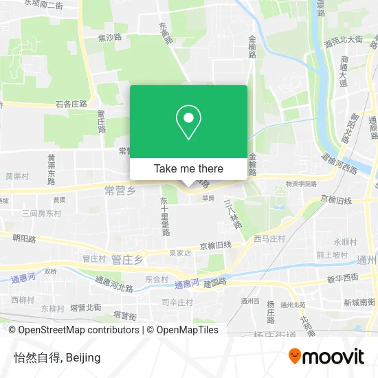怡然自得 map