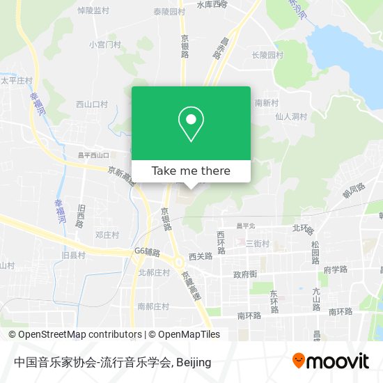 中国音乐家协会-流行音乐学会 map
