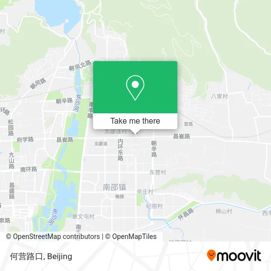 何营路口 map