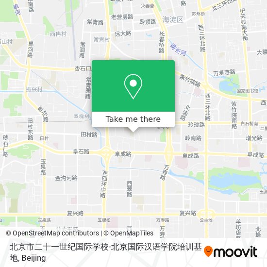 北京市二十一世纪国际学校-北京国际汉语学院培训基地 map