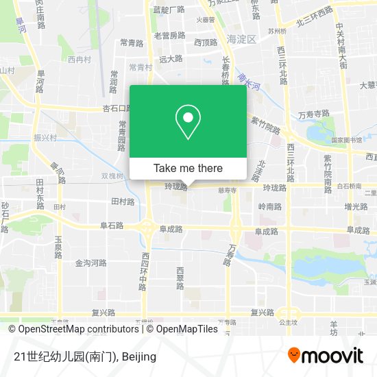 21世纪幼儿园(南门) map