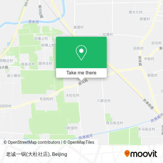 老诚一锅(大杜社店) map