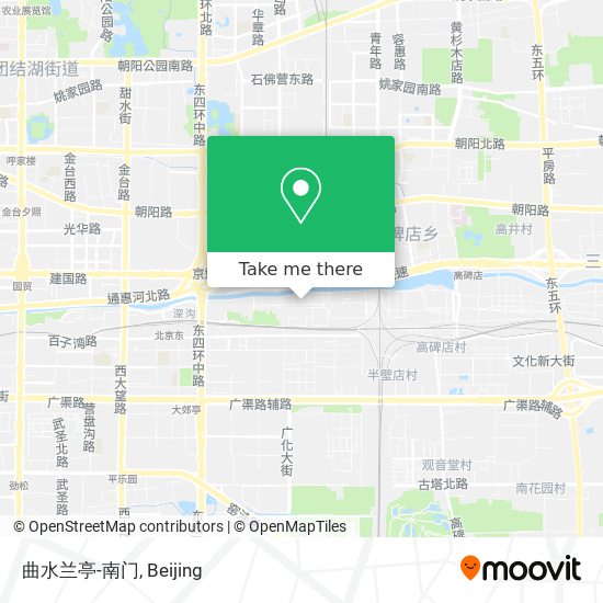 曲水兰亭-南门 map