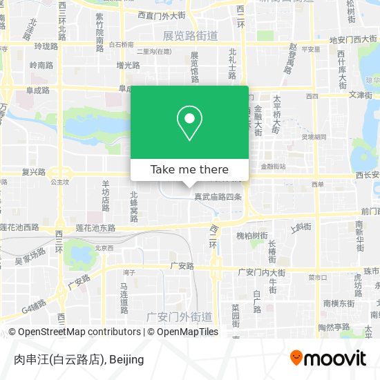 肉串汪(白云路店) map