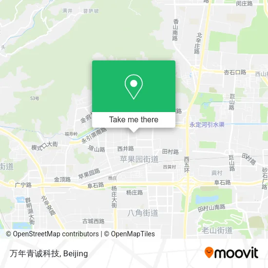 万年青诚科技 map