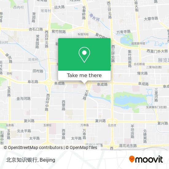 北京知识银行 map