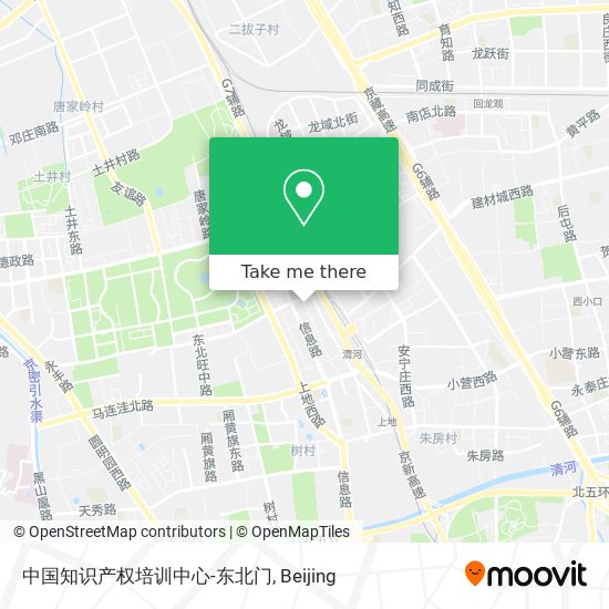 中国知识产权培训中心-东北门 map