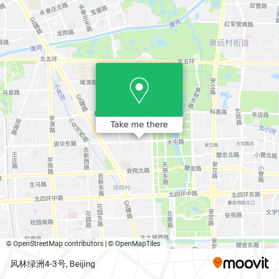 风林绿洲4-3号 map