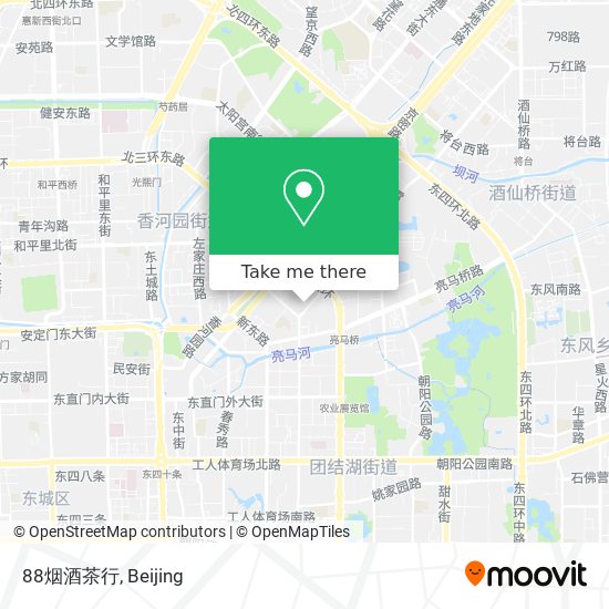 88烟酒茶行 map