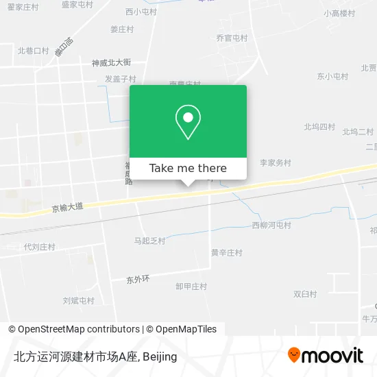 北方运河源建材市场A座 map
