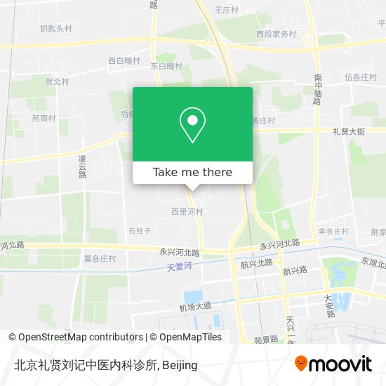北京礼贤刘记中医内科诊所 map