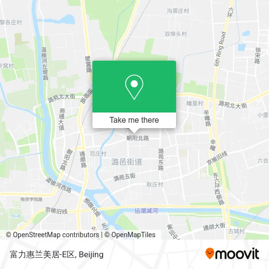 富力惠兰美居-E区 map