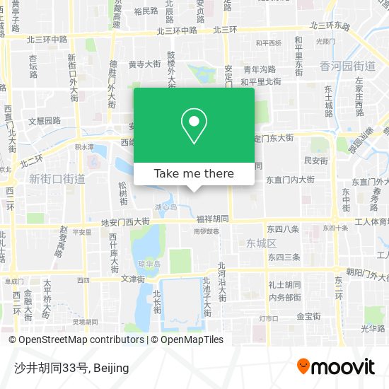 沙井胡同33号 map