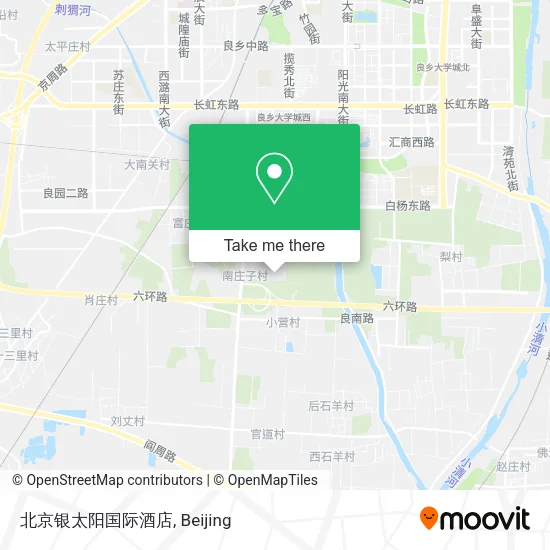 北京银太阳国际酒店 map