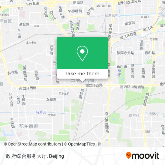 政府综合服务大厅 map